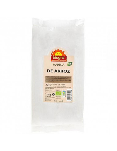 HARINA DE ARROZ BIO 500 GR BIOGRÁ