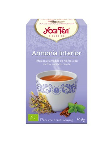 YOGI TEA ARMONÍA INTERIOR  17 bolsa   30.6 Gr