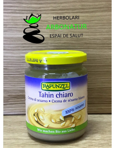 CREMA DE SÉSAMO BLANCO BIO TAHIN  250 gr. RAPUNZEL