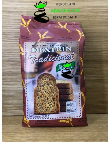 PAN INTEGRAL DEXTRIN TRADICIONAL 300 Gr. SANTIVERI