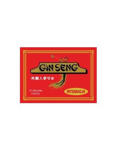 GINSENG ROJO COREANO 1000 FORTE 10 Comp. INTEGRALIA