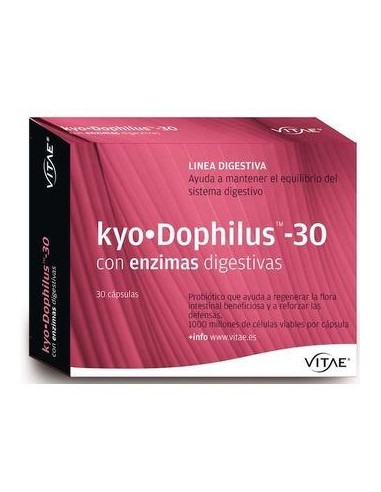 KYO - DOPHILUS (con encimas digestivas) 30 Caps. VITAE