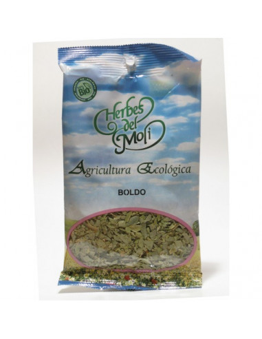 BOLDO HOJAS ECO 35 Gr. (Peumus boldus) HERBES EL MOLI