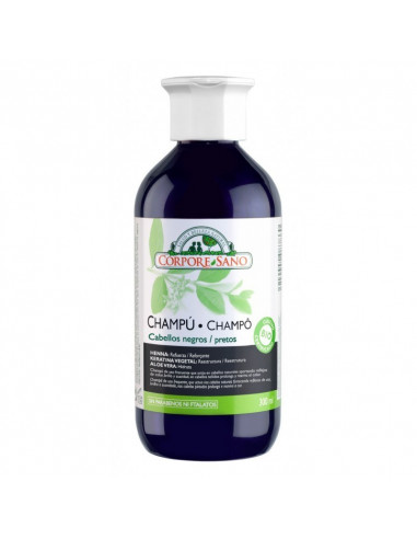 CHAMPU HENNA NEGRO 300 ml. CORPORE SANO