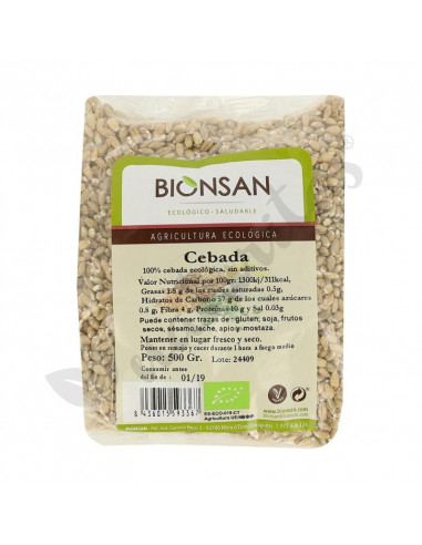 CEBADA EN GRANO ECO 500 Gr. BIONSAN