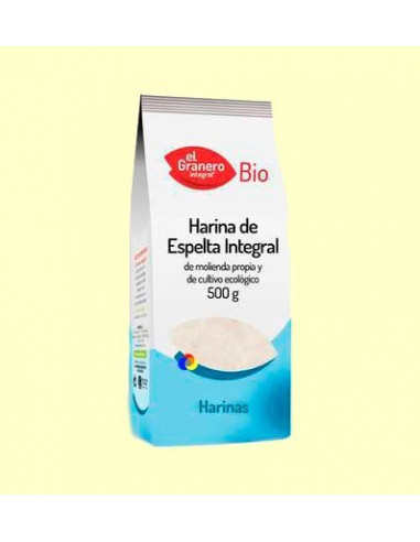 HARINA ESPELTA INTEGRAL ECO 500 Gr. EL GRANERO INTEGRAL