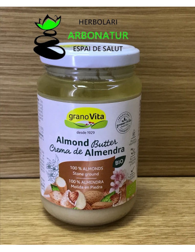 CREMA DE ALMENDRAS ECO 350 Gr. GRANOVITA