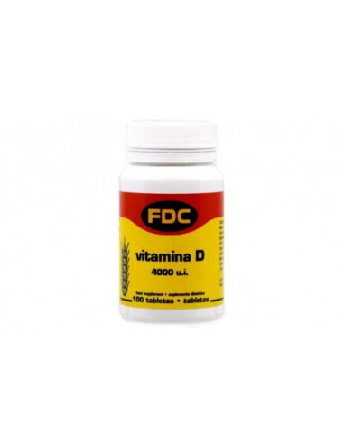 VITAMINA D 4000ui 100 Cap. FDC