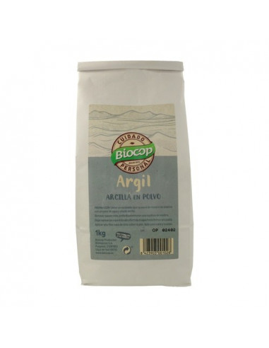 ARCILLA BLANCA EN POLVO (USO EXTERNO) 100 Gr. BIOCOP