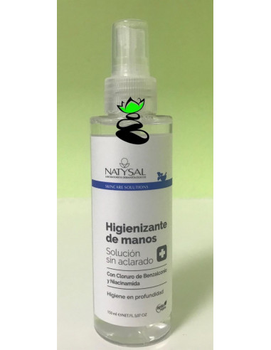 HIGIENIZANTE DE MANOS (sin aclarado) 150 ml. NATYSAL