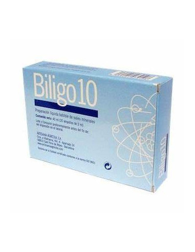 BILIGO 10 (YODO) 20 Amp.X 2 ml. PLANTIS - ARTESANIA AGRICOLA