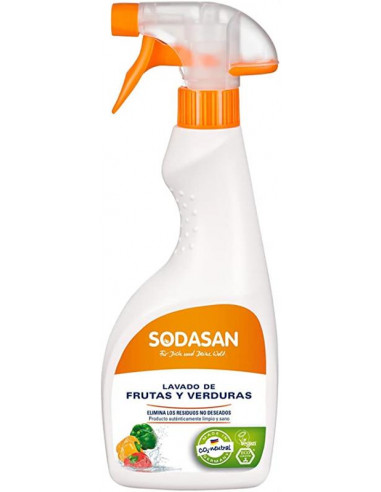 DESINFECTANTE PARA FRUTA Y VERDURAS 500 ml. SODASAN