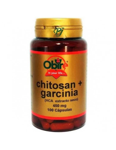 CHITOSAN +GARCINIA 450 mg. 100 Cap. OBIRE
