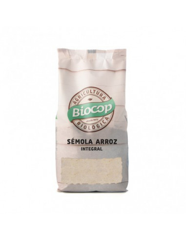 SEMOLA DE ARROZ INTEGRAL BIO 500 Gr. BIOCOP