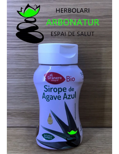 SIROPE DE AGAVE AZUL BIO 400 Gr. EL GRANERO INTEGRAL