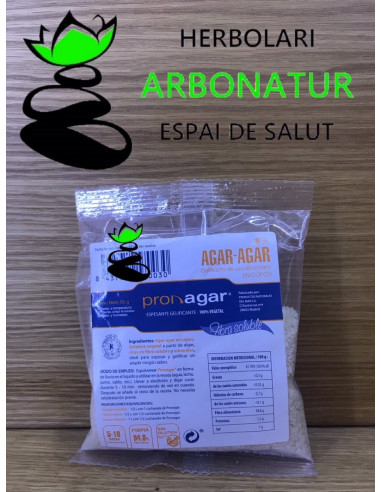 AGAR AGAR EN COPOS - 50 Gr PRON AGAR