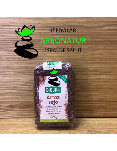 ARROZ ROJO SALVAJE  ECO 250 Gr. BIOGRA