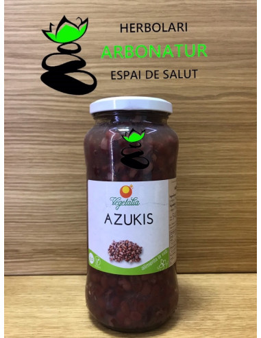 AZUKIS ECO COCIDO BOTE CRISTAL 540 Gr. VEGETALIA