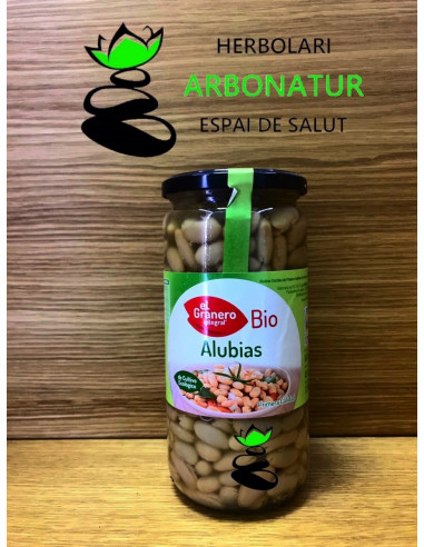 ALUBIAS BIO EN CONSERVA  660 gr. EL GRANERO INTEGRAL