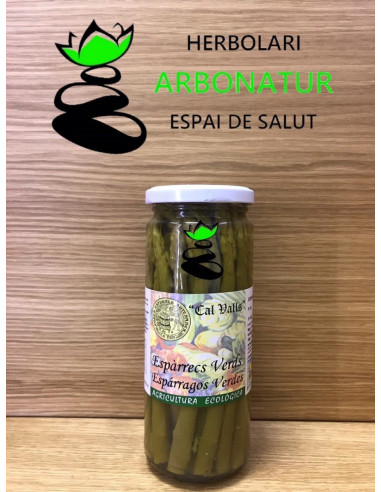 ESPARRAGOS VERDES ECO  250 Gr. CAL VALLS