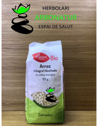 ARROZ INTEGRAL HINCHADO ECO 125 Gr. EL GRANERO INTEGRAL