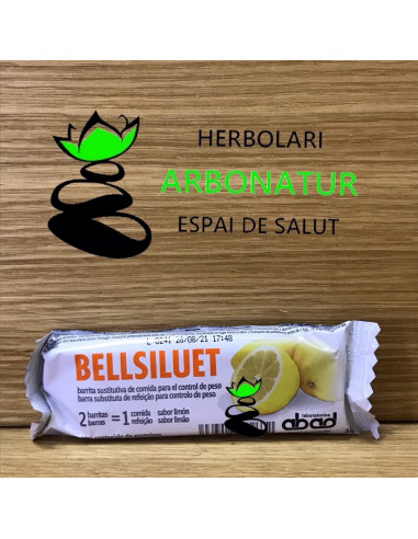 BARRITAS BELLSILUET SUSTITUTIVAS SABOR LIMON   40 Gr. ABAD