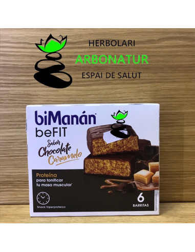 BARRITAS BEFIT CHOCOLATE CARAMELO 6...