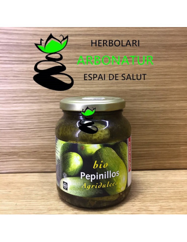 PEPINILLOS AGRIDULCES ECO 180 Gr. MACHANDEL