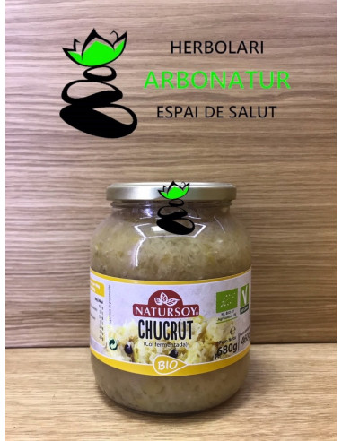 CHUCRUT  BIO EN CONSERVA 680 Gr. NATURSOY