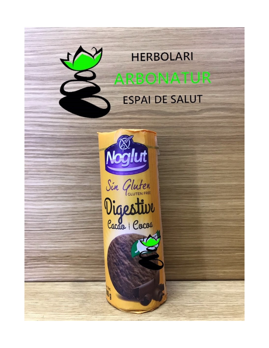 Comprar Galletas Sin Gluten Digestive con Cacao 200 g (Cacao) Santiveri