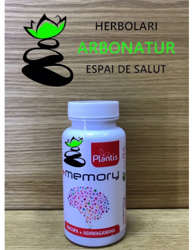 + MEMORY con Bacopa + Ashwaganda 45 Cap. de 543 Mg.