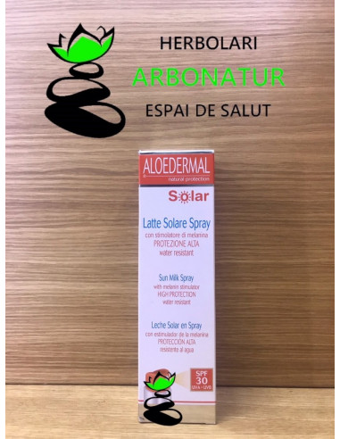 LECHE SOLAR SPRAY - FP +30 ALOEDERMAL TREPADIET - ESI