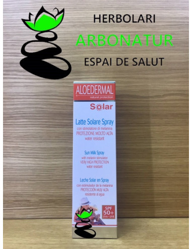 LECHE SOLAR EN SPRAY - FP +50 ALOEDERMAL TREPADIET -ESI