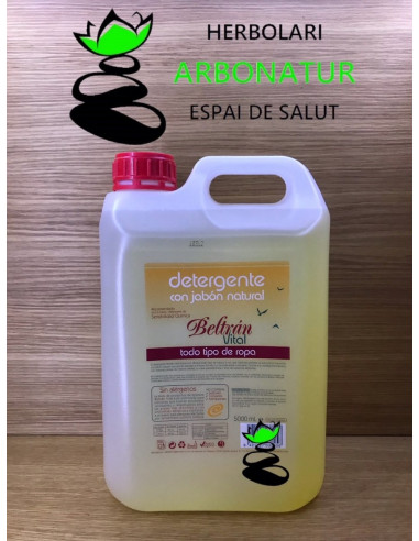 ECO DETERGENTE LIQUIDO ROPA 5 Lts. beltran vidal