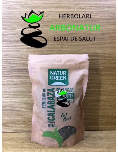 SEMILLAS DE CALABAZA BIO 225 Gr. NATUR GREEN