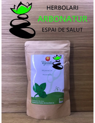 MORINGA BIO EN POLVO 125 Gr. VEGETALIA