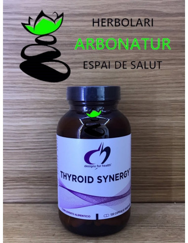 THYROID SYNERGY 120 Cap. DESINGS FOR HEALYH