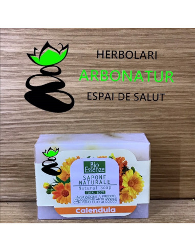 JABON SOLIDO ECO CALENDULA Y COCO 100 Gr. BIO ESSENZE