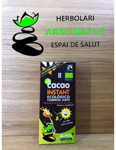 CACAO EN POLVO INSTANTANEO BIO 250 GR (SIN LACTOSA - SIN GLUTEN ) ALTERNATIVA 3