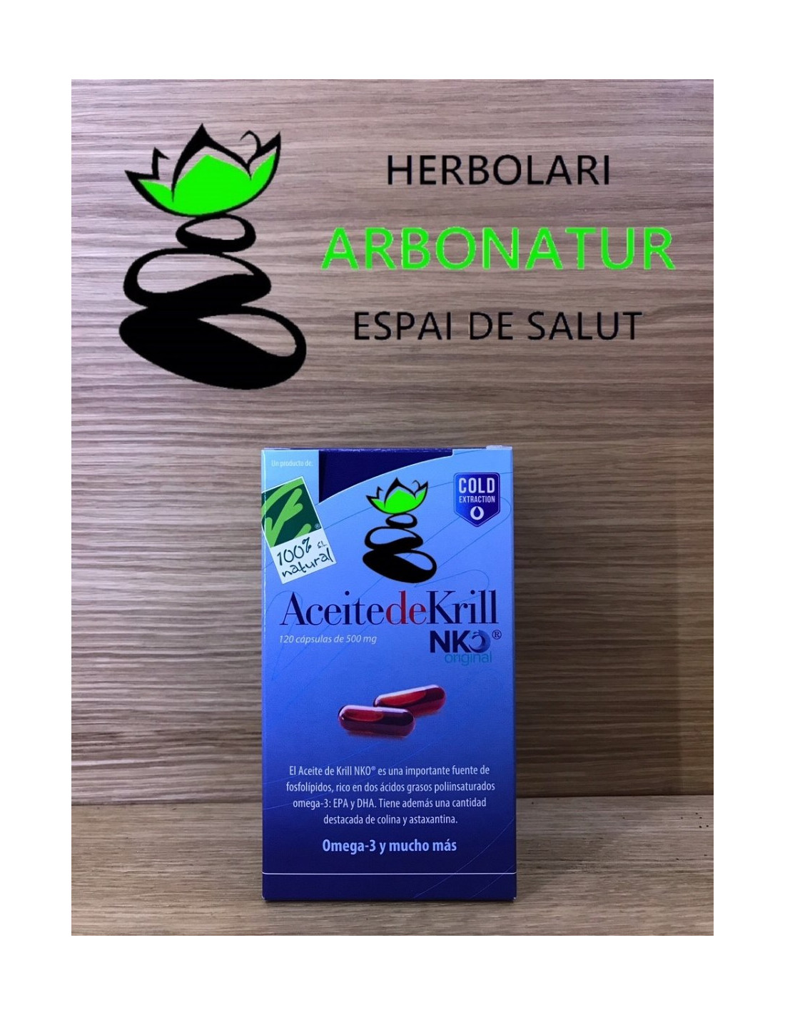 Aceite de krill nko 120 capsulas 2025