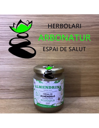 CREMA DE ALMENDRAS  - LECHE ECO - 300 Gr. ALMENDRINA