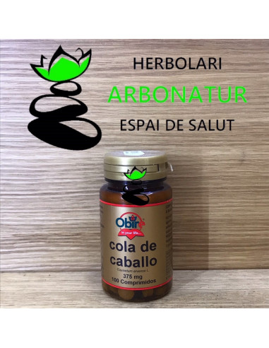 COLA DE CABALLO - 375 Mg-100 Comp. OBIRE