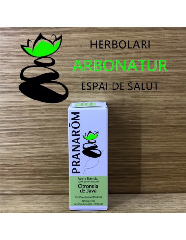 CITRONELA DE JAVA BIO 10 ml. PRANARÔM