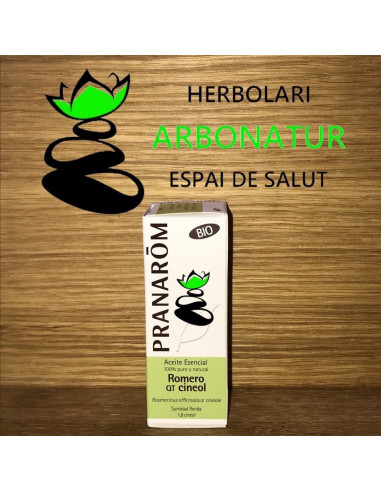 ACEITE ESENCIAL DE ROMERO QT CINEOLE BIO 10 ml. PRANARÔM