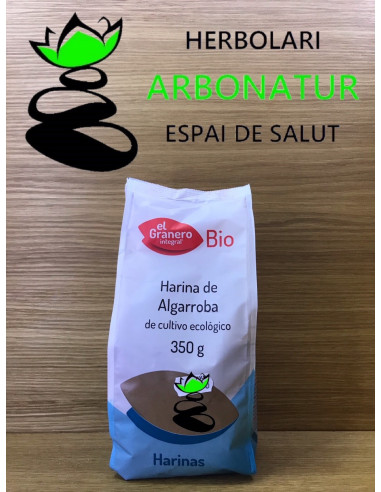 HARINA DE ALGARROBA ECO - 350 Gr. EL GRANERO INTEGRAL