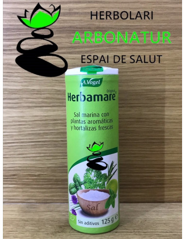 HERBAMARE - SAL MARINA CON PLANTAS AROMATICAS Y HORTALIZAS 125 Gr. A.VOGEL