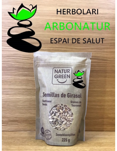 SEMILLAS DE GIRASOL ECO 225 Gr. NATUR GREEN