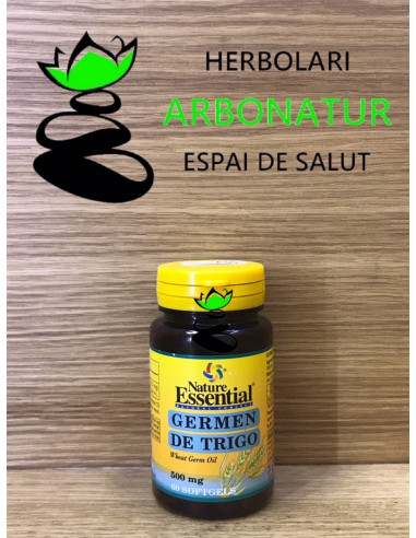 GERMEN DE TRIGO 500 Mg. 60 Perlas NATURE ESSENTIAL