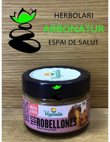 PATE TOFU Y ROVELLONES ECO 110 Gr. VEGETALIA