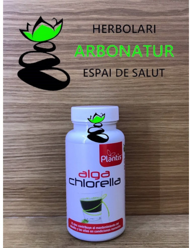 ALGA CHLORELLA 90 Cap 555 mg. PLANTIS